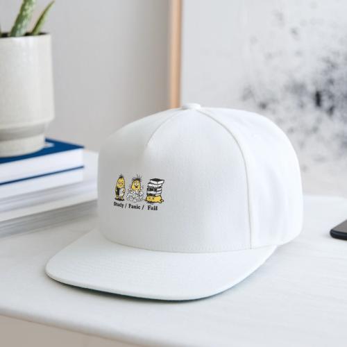Funny Student Study Panic Fail Back To School - Snapback Baseball Cap