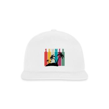 I wanna Surf everyday 1 - Snapback Baseball Cap - white - Front