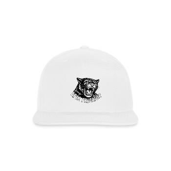 Apex Predator - Panther - Snapback Baseball Cap - white - Front