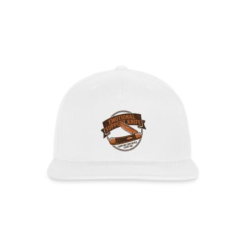 Emotional Support Knife - Funny EDC Pocket Knife - Snapback Baseball Cap