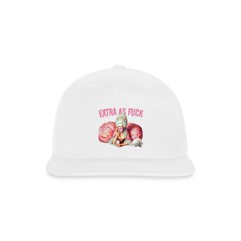 Rococo Bubblegum Queen - Snapback Baseball Cap - white - Front