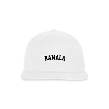 Kamala, Vote for Kamala, President Kamala Harris - Snapback Baseball Cap - white - Front