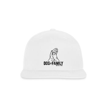 Family Tree Silhouette - Snapback Baseball Cap - white - Front