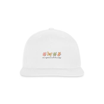 Occupational Therapy Squad Occupational Therapist - Snapback Baseball Cap - white - Front