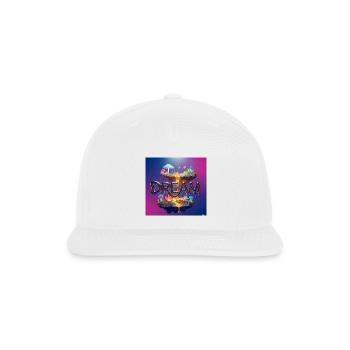 Vivid Dreamscape Fantasy Design - Snapback Baseball Cap - white - Front