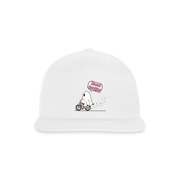 Earned Stability – Emotional Balance & Quiet Growt - Snapback Baseball Cap - white - Front