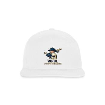WPBL Women Batting Pro Baseball - Snapback Baseball Cap - white - Front