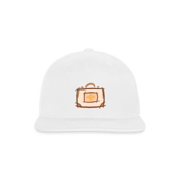 Emergency Ambulance Doctor's Case - Doodle Drawing - Snapback Baseball Cap - white - Front