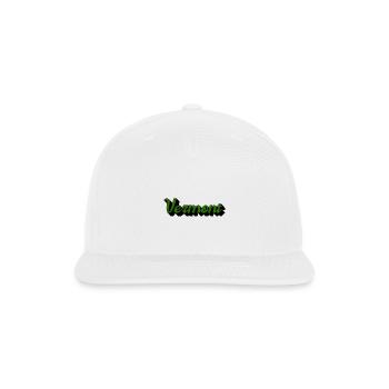 Green Vermont - Snapback Baseball Cap - white - Front
