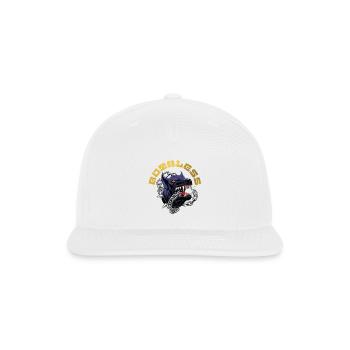RUTHLESS - Snapback Baseball Cap - white - Front