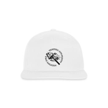 Once Holding Accompany Forever - Snapback Baseball Cap - white - Front