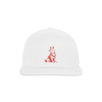 Loyal Guardian - Snapback Baseball Cap - white - Front