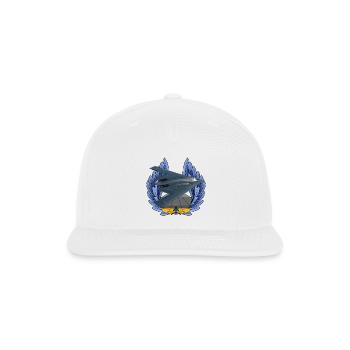 Bomber B-2 Spirit - Snapback Baseball Cap - white - Front