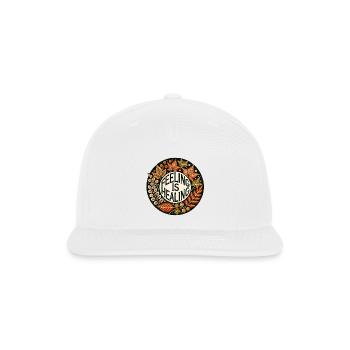 Autumn Healing Circle - Snapback Baseball Cap - white - Front