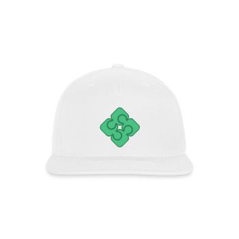 Interlock Quad Geo Mint - Snapback Baseball Cap - white - Front