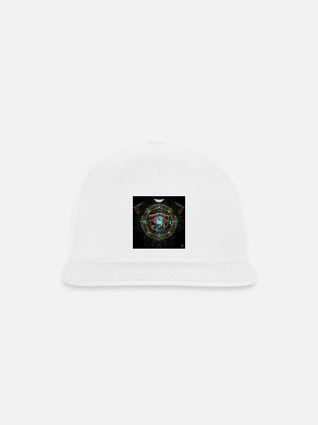 Cyber Eye of Aether - Snapback Baseball Cap - white