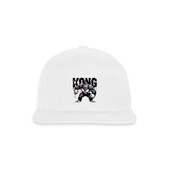 Primal Rage Gorilla - Snapback Baseball Cap - white - Front