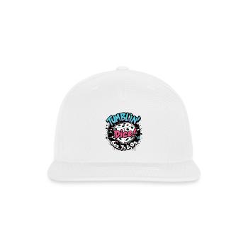 Tumblin' Dice Neon Retro - Snapback Baseball Cap - white - Front