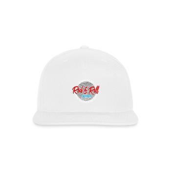 Born to Rock & Roll Superstar - Snapback Baseball Cap - white - Front