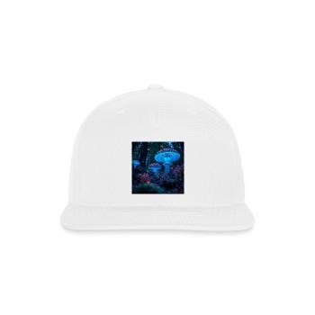 NightCap - Snapback Baseball Cap - white - Front