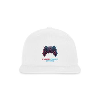 Cyber Frost Gaming Duo - Snapback Baseball Cap - white - Front