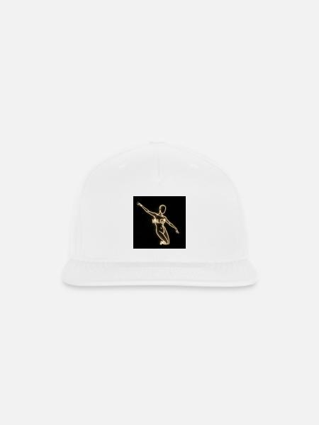 Neon Silhouette in Flight WILGY - Snapback Baseball Cap - white