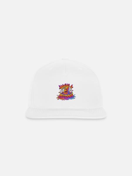 Having A Meltdown - Snapback Baseball Cap - white