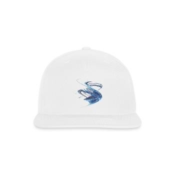 Dance of Infinity – Strange Attractor - Snapback Baseball Cap - white - Front