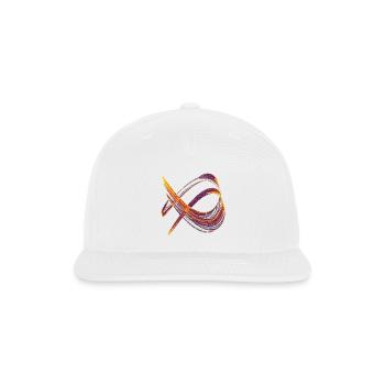 Golden Chaos Arc – Chaos Theory - Snapback Baseball Cap - white - Front