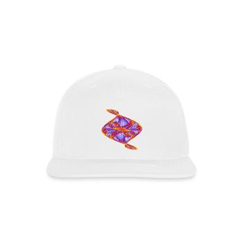 Golden Choreography – Strange Attractor - Snapback Baseball Cap - white - Front