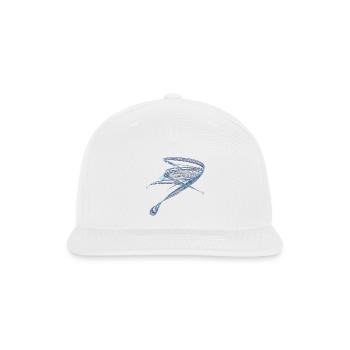 The Hidden Trajectory – Chaos Theory - Snapback Baseball Cap - white - Front