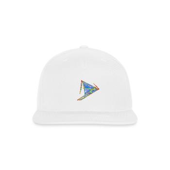 Sail of Chaos Light – Strange Attractor - Snapback Baseball Cap - white - Front