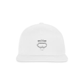 Daytona Speedway Retro - Snapback Baseball Cap - white - Front