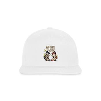 Sucks to Know You - Funny Dirty Socks Humor Shirt - Snapback Baseball Cap - white - Front