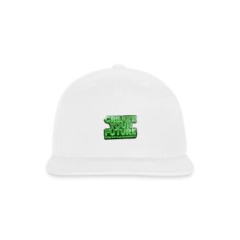 Create Your Future - Snapback Baseball Cap - white - Front