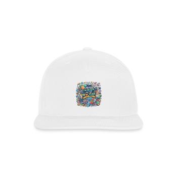 I’m Ready for the New Year Shirt | Back to School  - Snapback Baseball Cap - white - Front