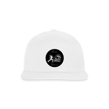 Forever Warrior Wave Runner - Snapback Baseball Cap - white - Front