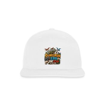 Surviving the Dinosaur Era - Snapback Baseball Cap - white - Front