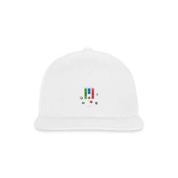 Cool Daily Reminder - Snapback Baseball Cap - white - Front
