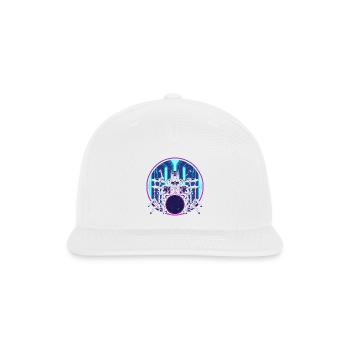 Drummer Steampunk - Snapback Baseball Cap - white - Front
