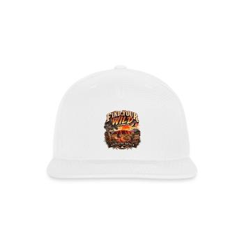 Find Your Wild Outback - Snapback Baseball Cap - white - Front