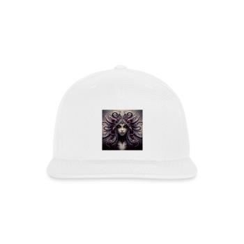 Devilfish: Tendril Locks - Snapback Baseball Cap - white - Front