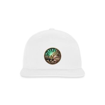 Crystal Gear Cosmos - Snapback Baseball Cap - white - Front