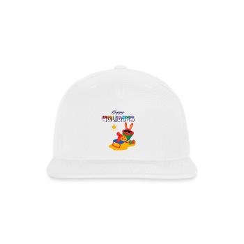 Sunny Bunny Holidays - Snapback Baseball Cap - white - Front