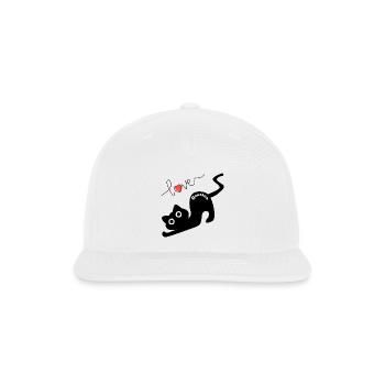Bonchan Reaching for Love - Snapback Baseball Cap - white - Front