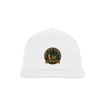 Trust No Input Human Factor Cyber Security Awarene - Snapback Baseball Cap - white - Front