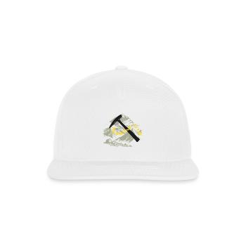 Key To The Rock World V2 - Snapback Baseball Cap - white - Front
