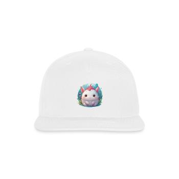Your Comfy Companion Through Life - Snapback Baseball Cap - white - Front