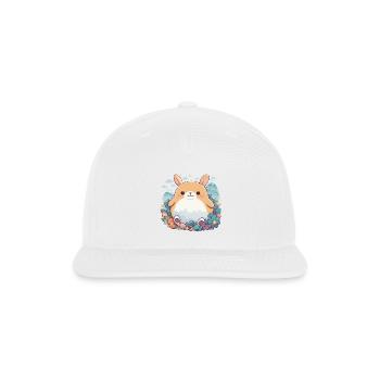 Squish Your Stress Away - Snapback Baseball Cap - white - Front