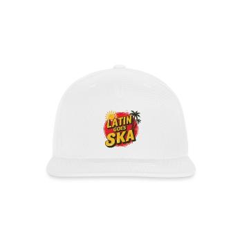Latin Goes Ska - Snapback Baseball Cap - white - Front